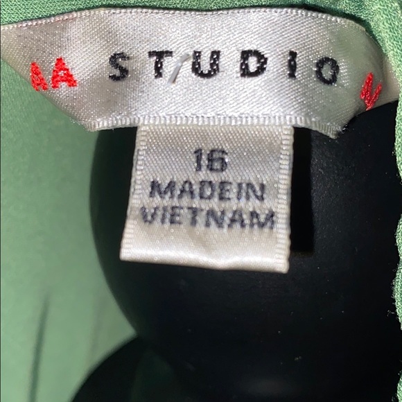 AA Studio Green Dress - Picture 4 of 4